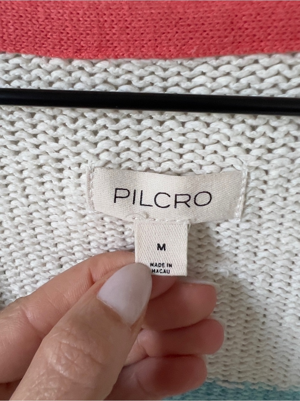 Anthropologie Pilcro Icon Graphic Fish Cardigan Sweater - Picture 8 of 8